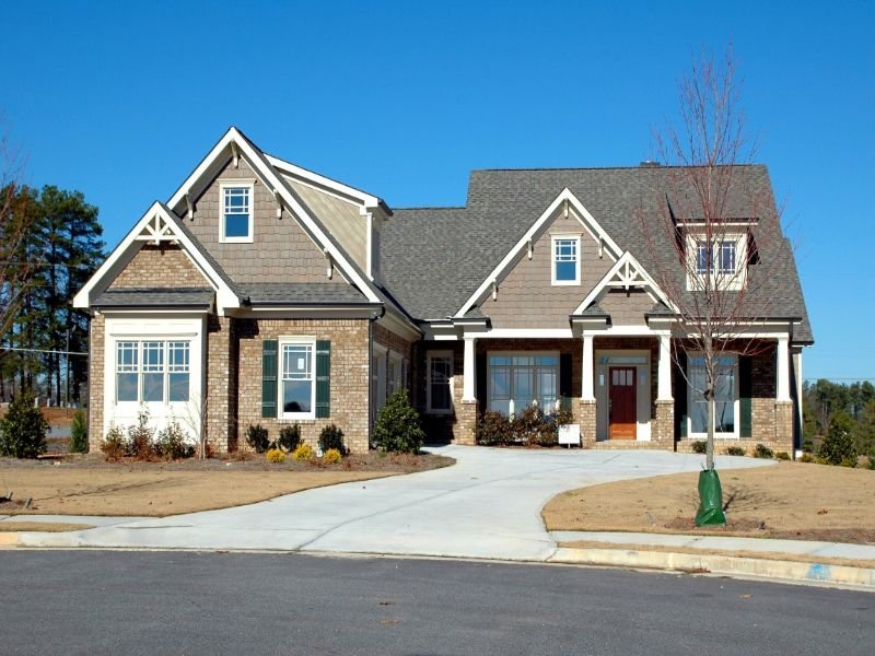 Home driveway