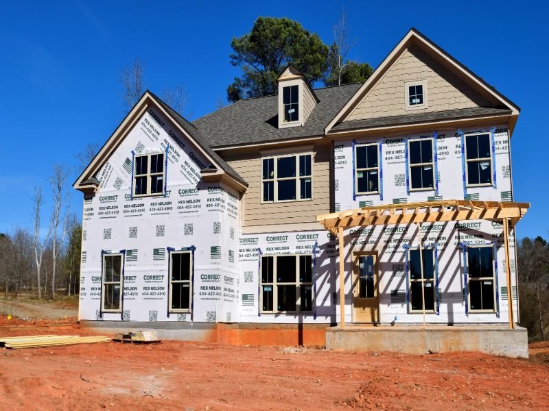 New underconstruction building