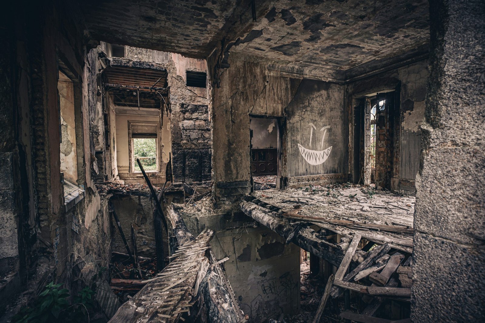 Burned Building